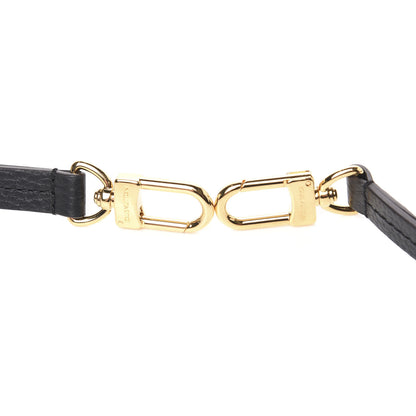 Louis Vuitton Calfskin Adjustable Retiro NM Shoulder Strap Black 3 of 3