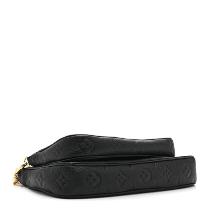 Louis Vuitton Empreinte Monogram Giant Multi Pochette Accessories Black 4 of 10