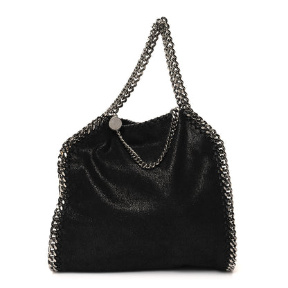 Stella McCartney Shaggy Deer Mini Falabella Fold Over Tote Black 1 of 10
