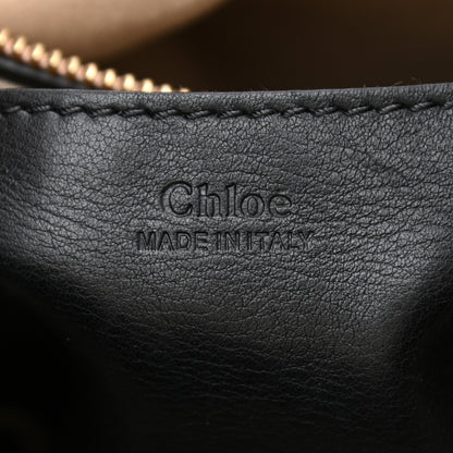 Chloe Grained Lambskin Calfskin Small Lexa Shoulder Bag Black 6 of 10
