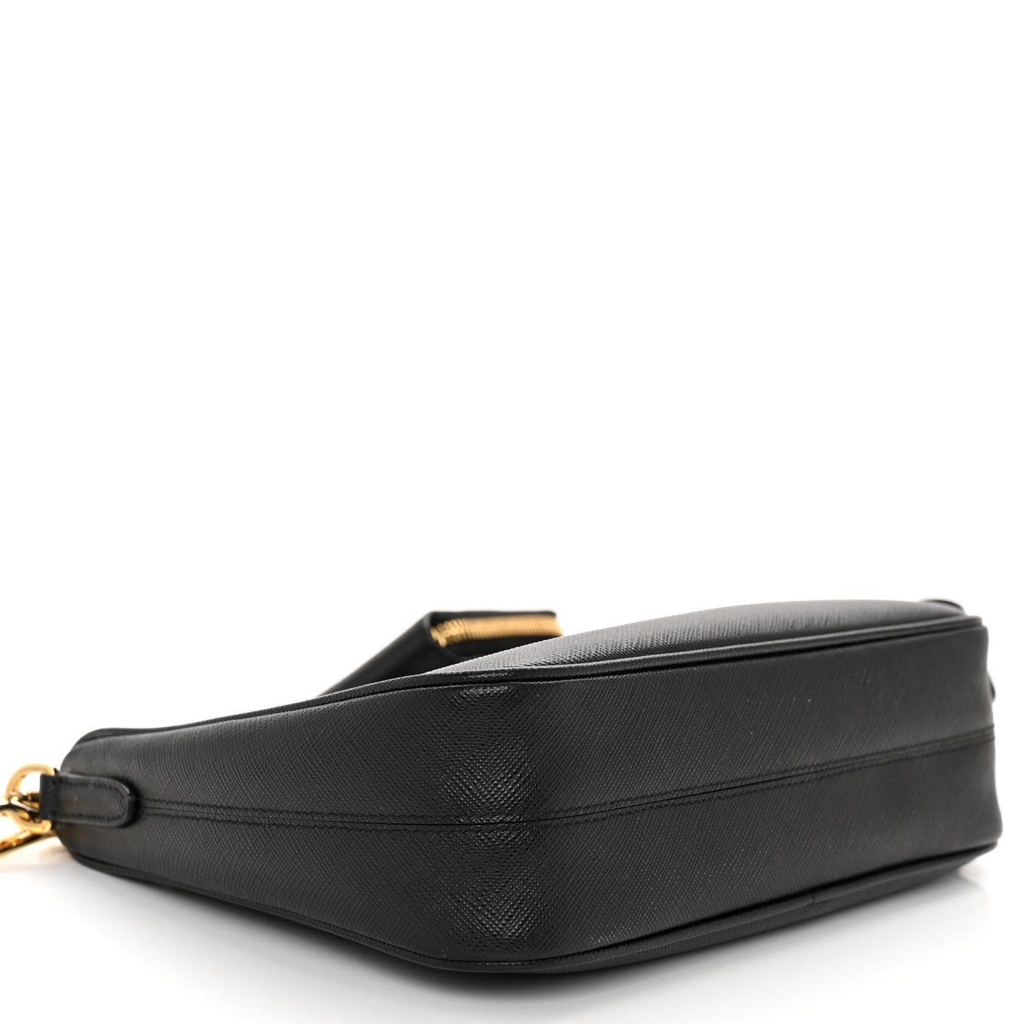 Saffiano Lux Re-Edition 2005 Shoulder Bag Black