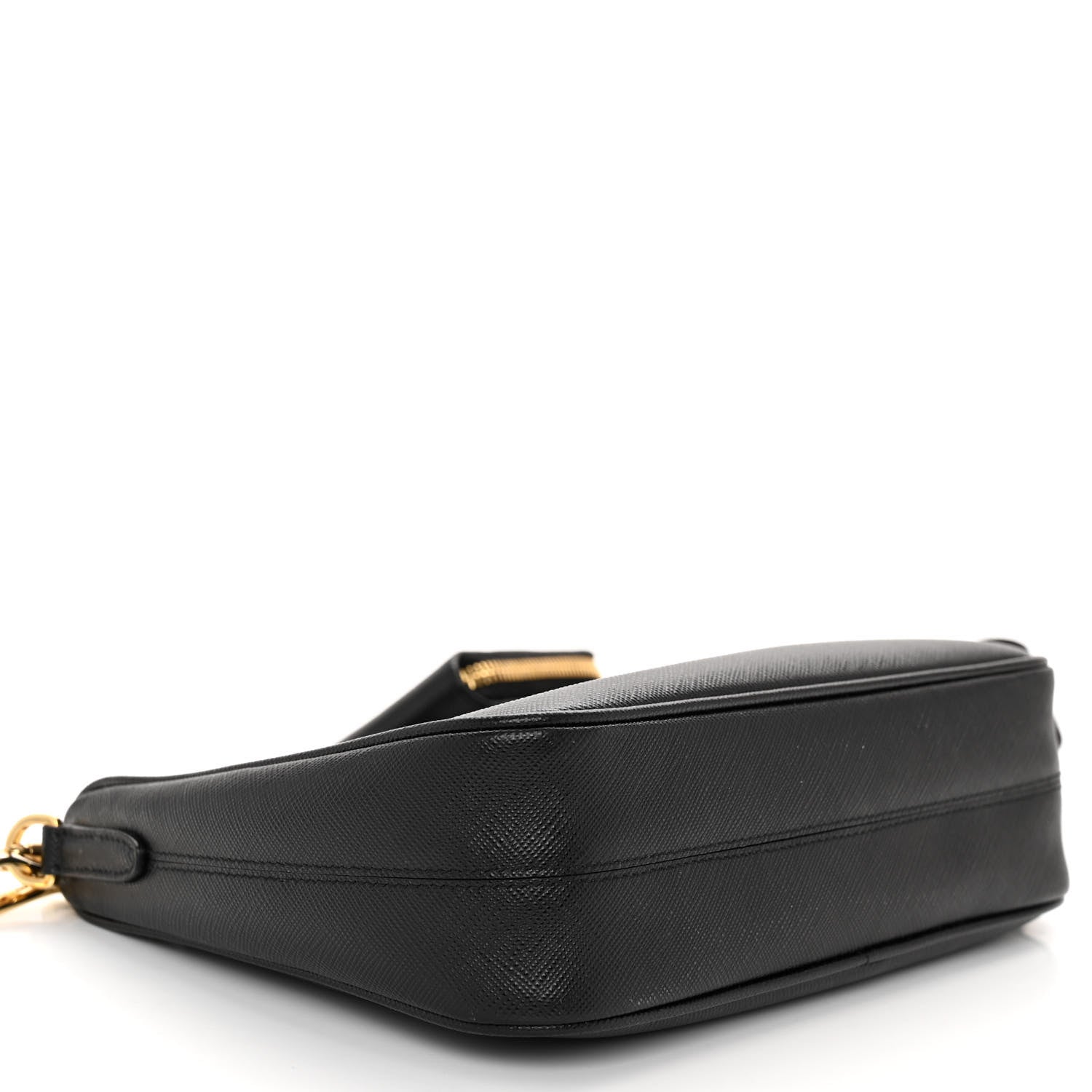 Prada Saffiano Lux Re-Edition 2005 Shoulder Bag Black 4 of 10