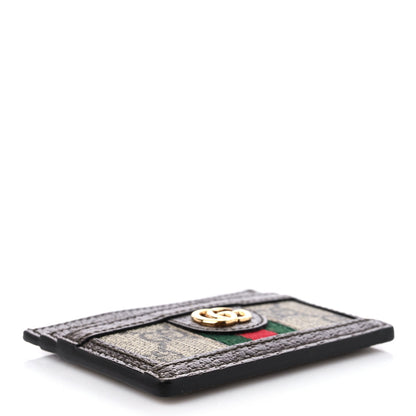 Gucci GG Supreme Monogram Ophidia Card Holder Brown 4 of 7