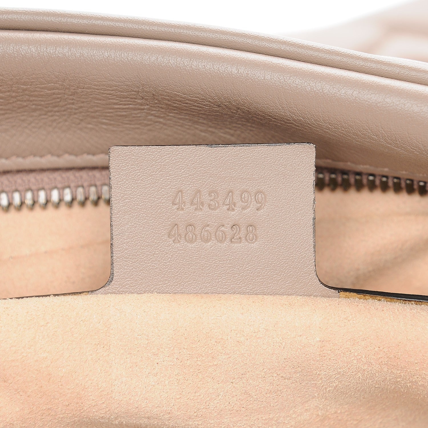 Gucci Calfskin Matelasse Medium GG Marmont Chain Shoulder Bag Porcelain Rose 7 of 11