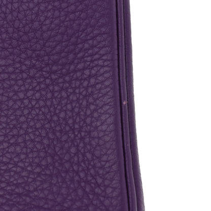 Hermes Togo BIRKIN 30 Crocus 16 of 21