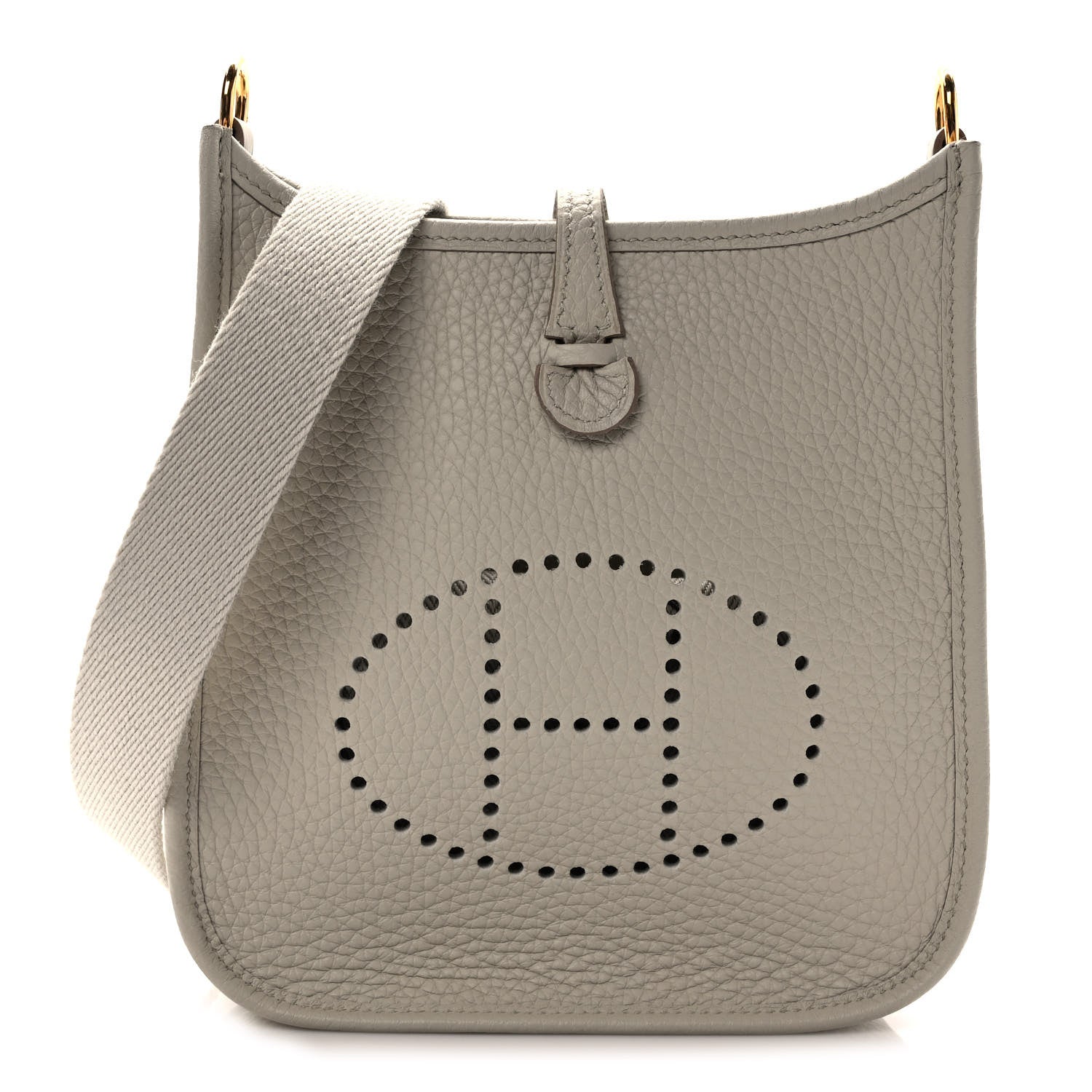 Hermes Taurillon Clemence Amazone Evelyne TPM Beton 1 of 8