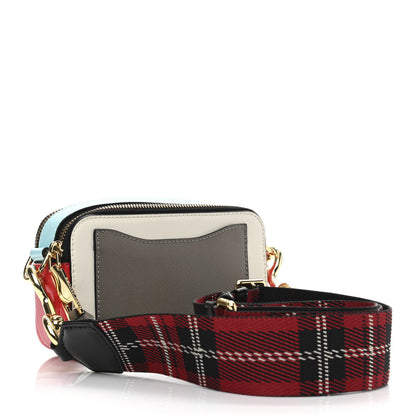 Marc Jacobs Saffiano Small Snapshot Camera Bag Porcelain Multi 3 of 12