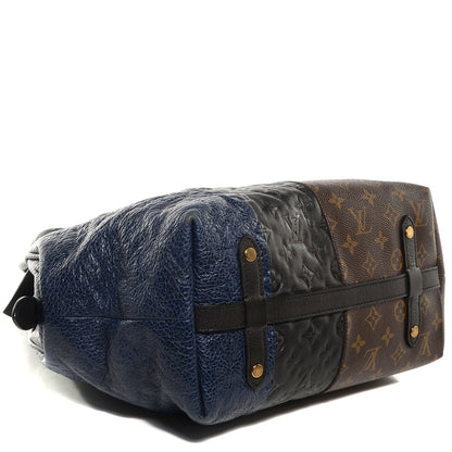 Louis Vuitton Monogram Stripes Medium Bag Marine 4 of 8