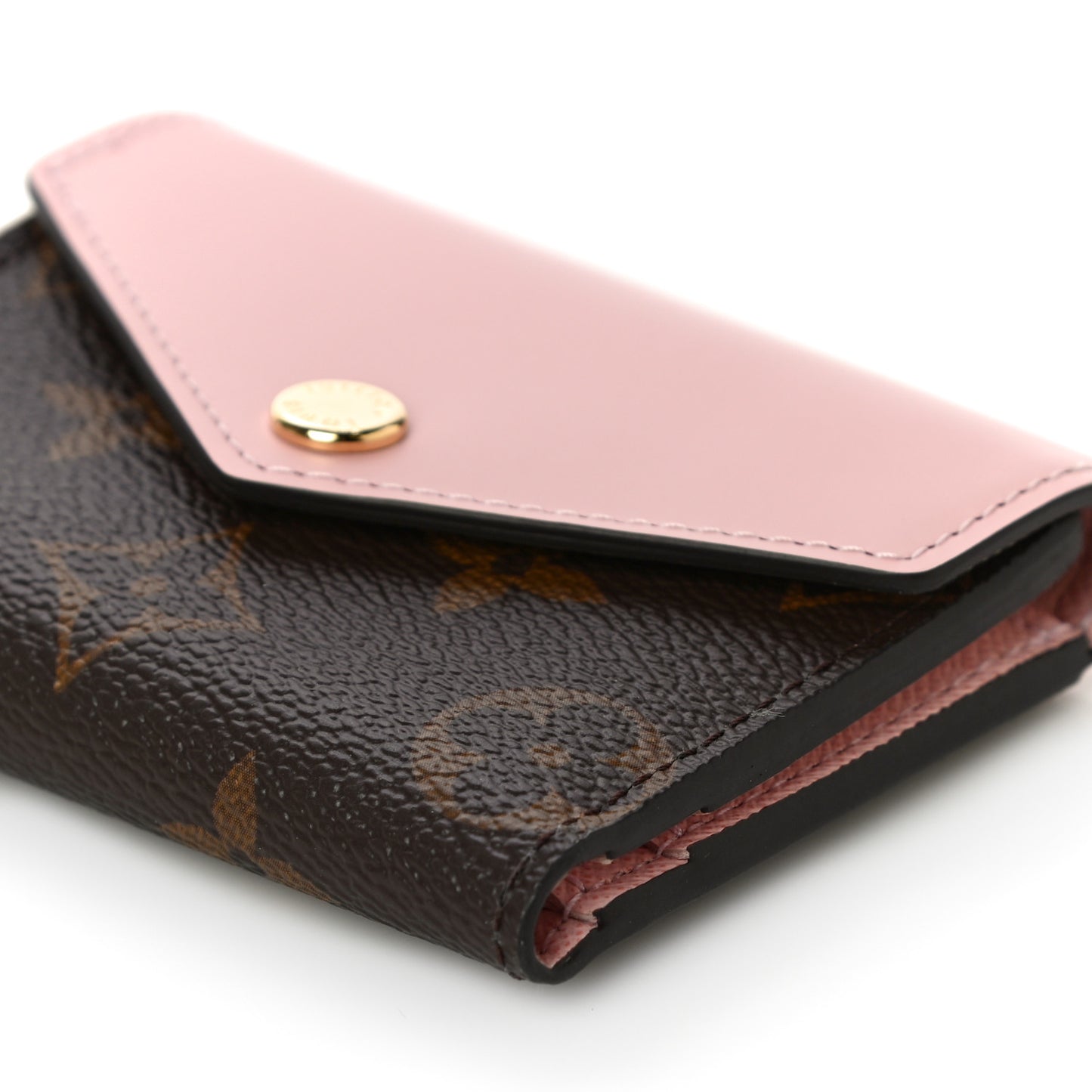 Monogram Zoe Wallet Rose Ballerine