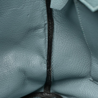 Hermes Taurillon Clemence Birkin 35 Ciel 12 of 20