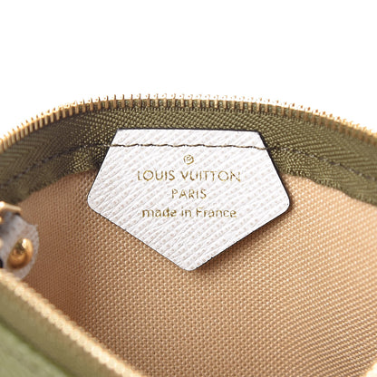 Louis Vuitton Monogram Giant Micro Pochette Accessories Kaki White 6 of 8