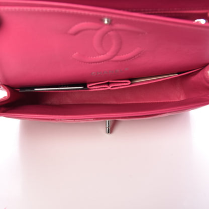 Chanel Patent Quilted Medium Double Flap Fuchsia 5 of 12