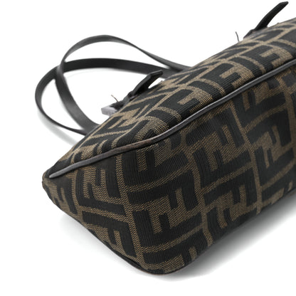 Fendi Zucca Buckle Shoulder Bag Tobacco 9 of 10