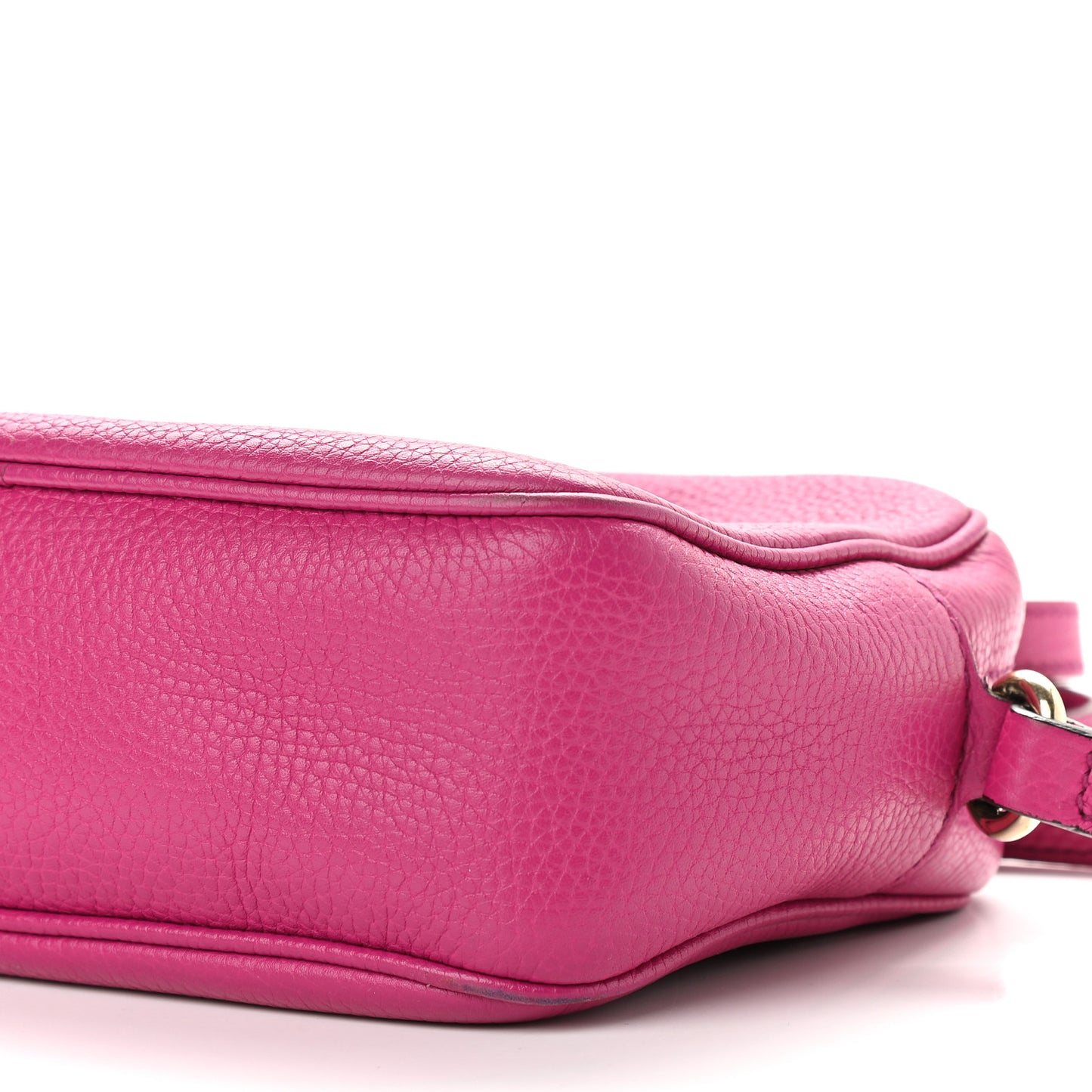 Cellarius Calfskin Small Soho Disco Bag Bright Bouganville