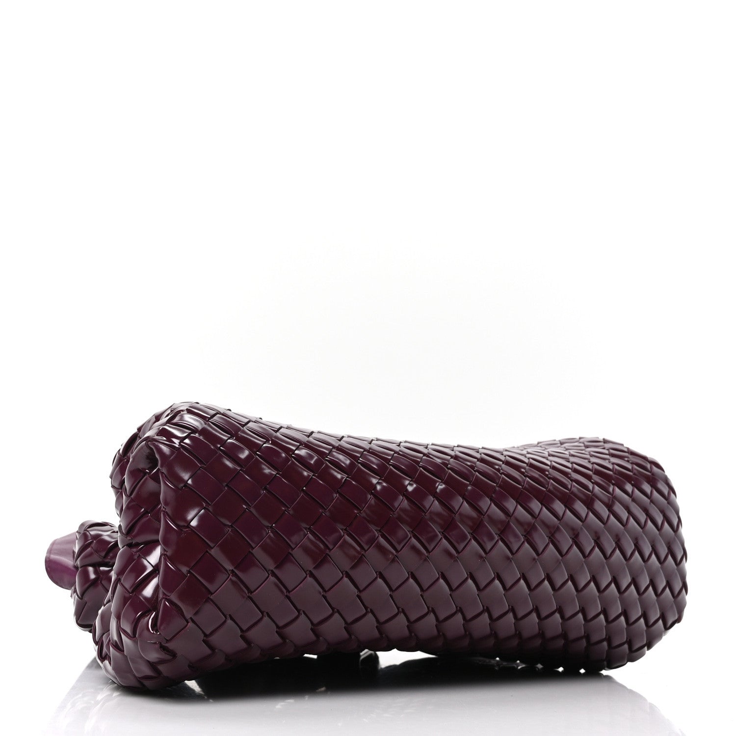 Bottega Veneta Polished Nappa Intrecciato Small Padded The Handle Tote Mystic 4 of 9