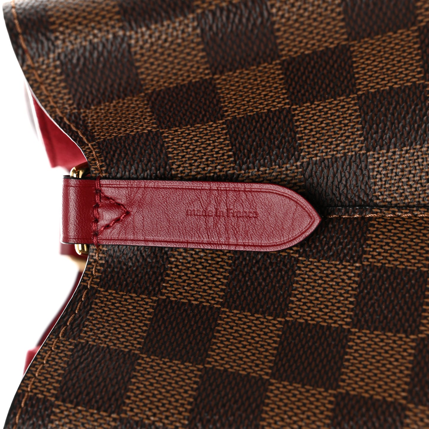Damier Ebene Neonoe MM Cherry Berry