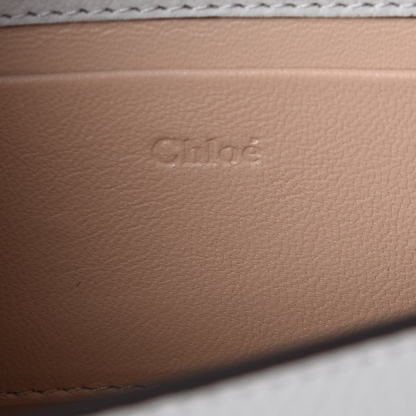 Calfskin Small Nile Bracelet Minaudiere Bag Airy Grey