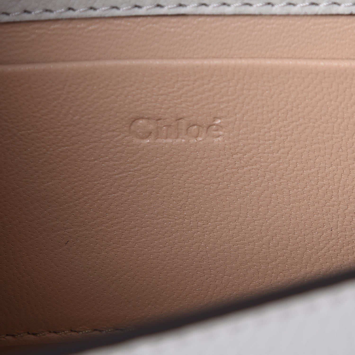 Chloe Calfskin Small Nile Bracelet Minaudiere Bag Airy Grey 6 of 7