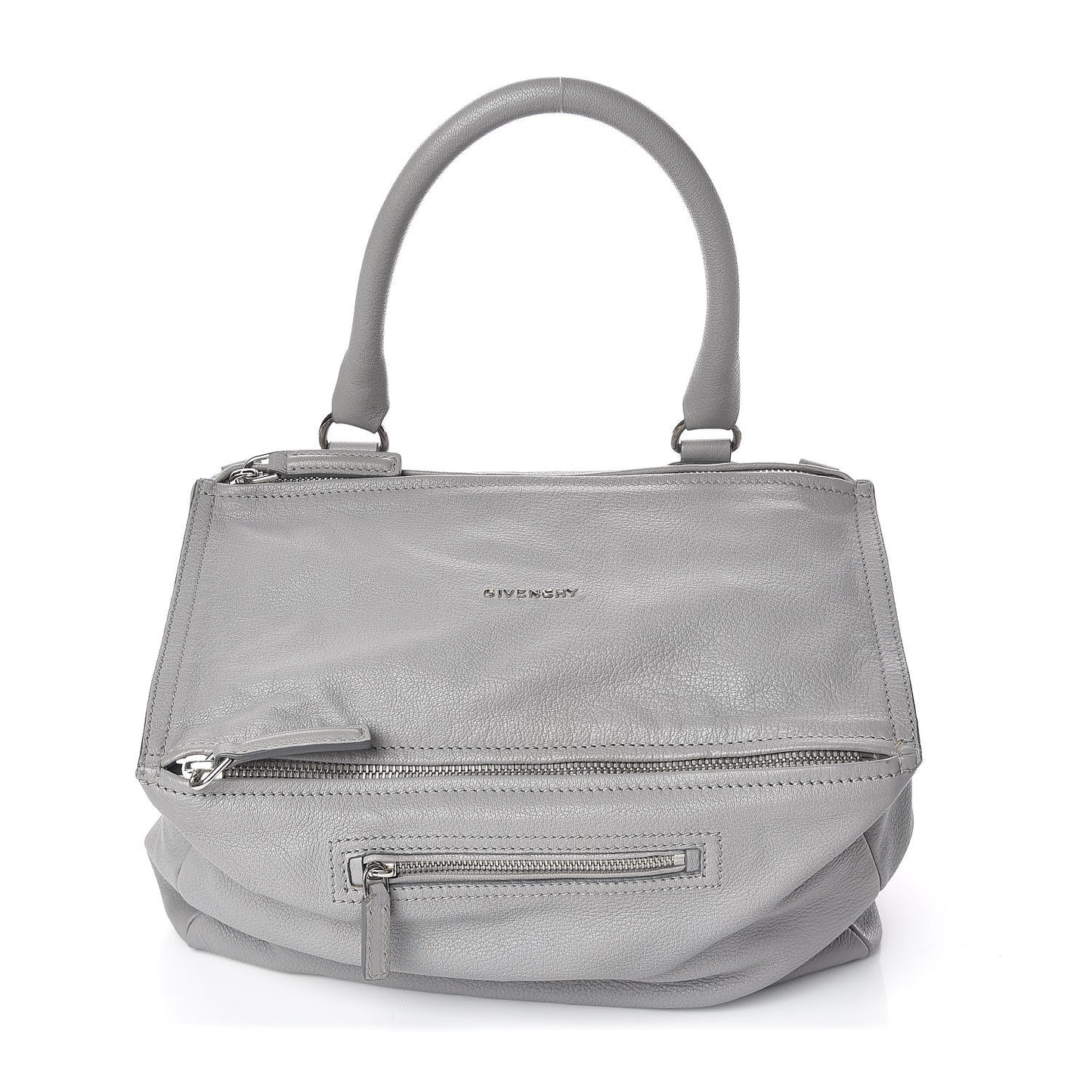 Sugar Goatskin Medium Pandora Pearl Grey