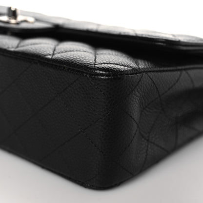 Chanel Caviar Quilted Medium Double Flap Black 9 of 9