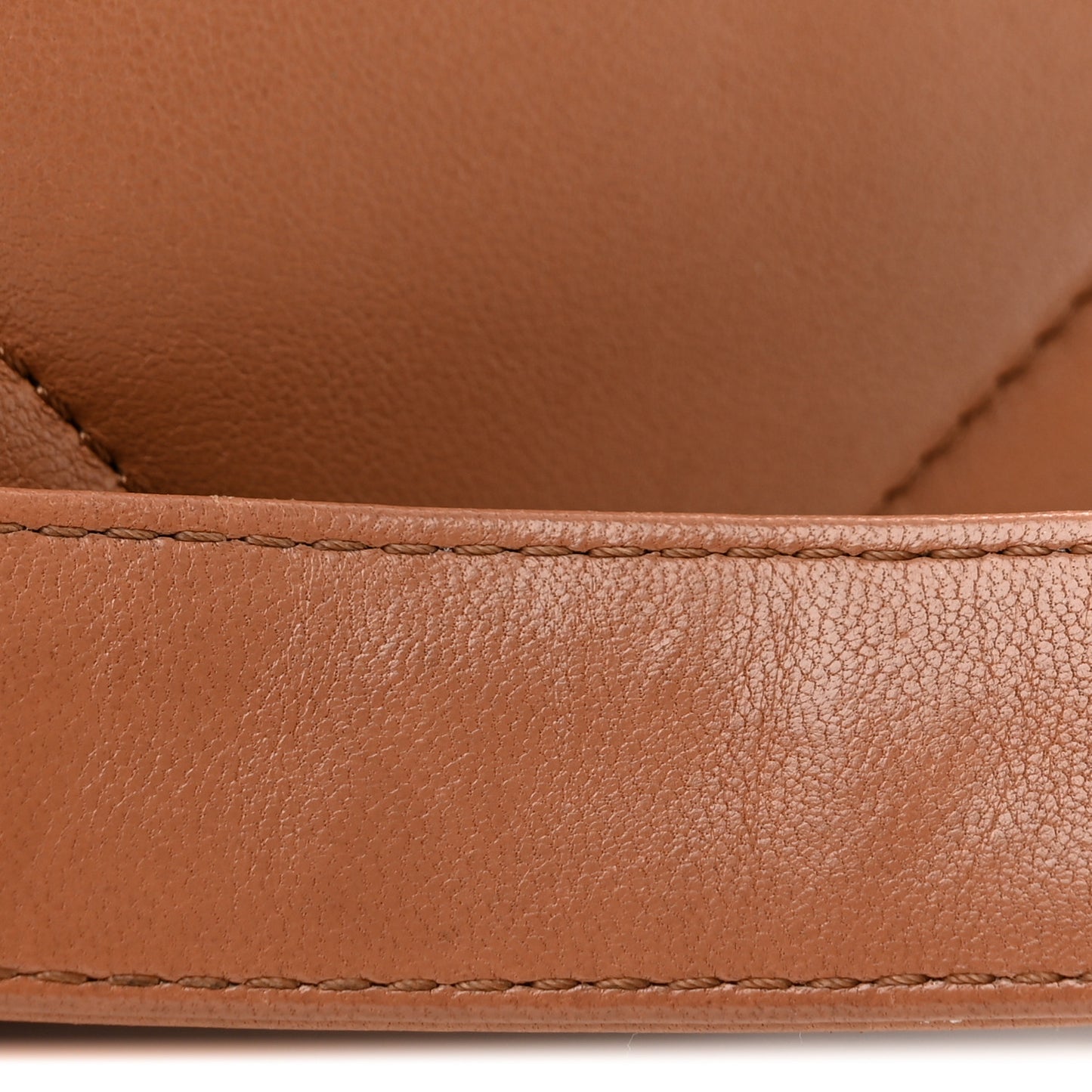 Lambskin Quilted Large Chanel 19 Flap Brown