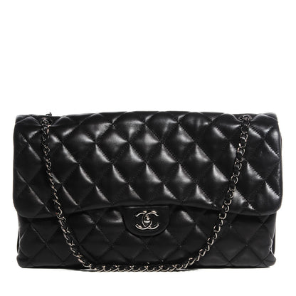 Chanel Lambskin Quilted 3 Maxi Flap Black 1 of 17