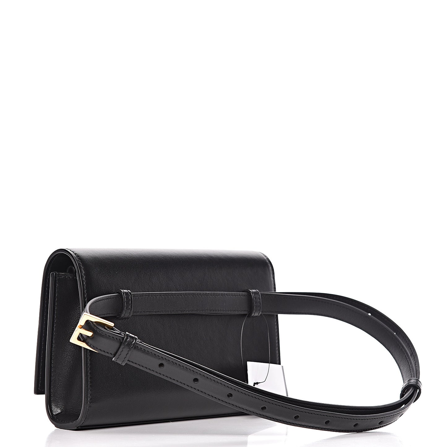 Smooth Calfskin Monogram Kate Belt Bag Black