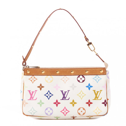 Louis Vuitton Monogram Multicolor Pochette Accessories White 1 of 7