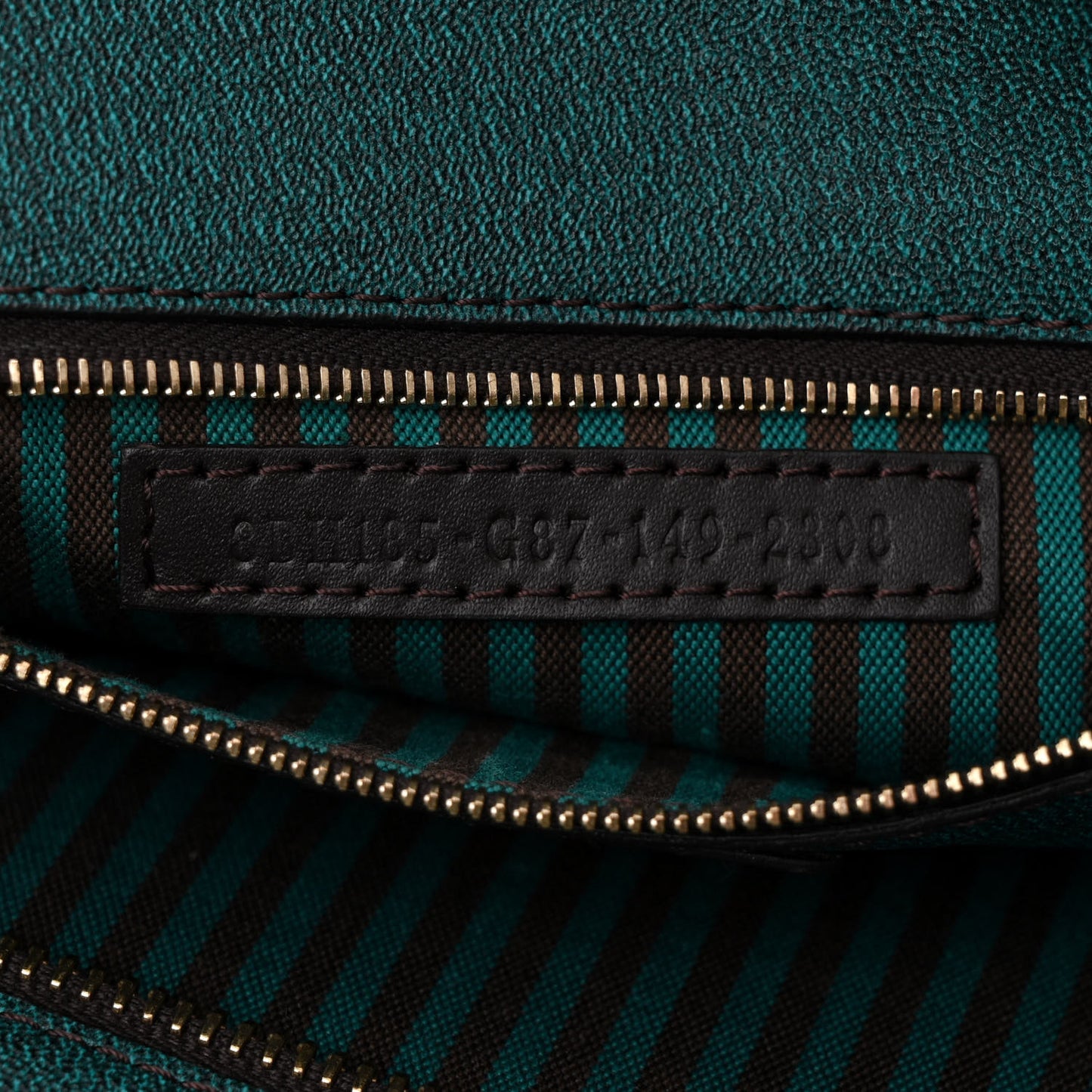 Zucca Spalmati Medium Roll Tote Tobacco Pavone