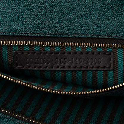 Fendi Zucca Spalmati Medium Roll Tote Tobacco Pavone 7 of 10