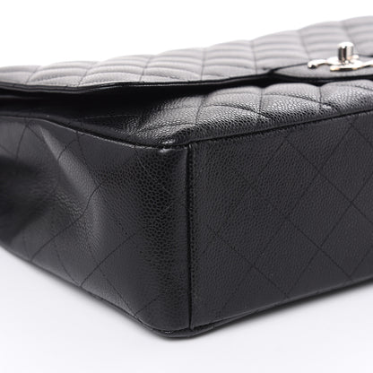 Chanel Caviar Quilted Maxi Double Flap Black 8 of 12