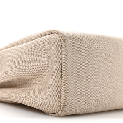 Hermes Toile Vache Calfskin Herbag 39 MM Natural 10 of 11