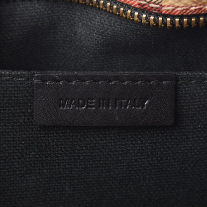 Burberry Haymarket Check Medium Regent Tote Black 7 of 17