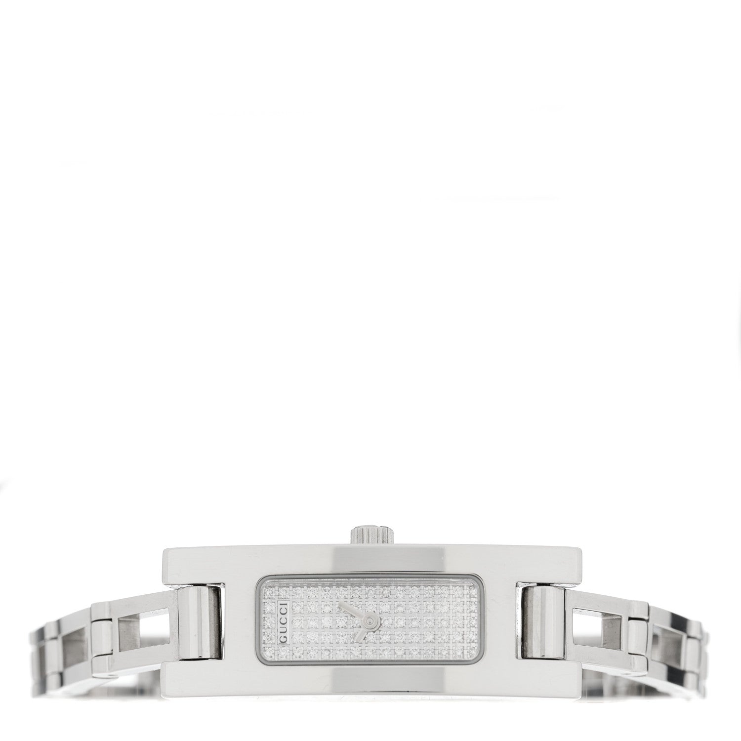 Gucci Stainless Steel Diamond 12mm 3900L Quartz Watch 2 of 5