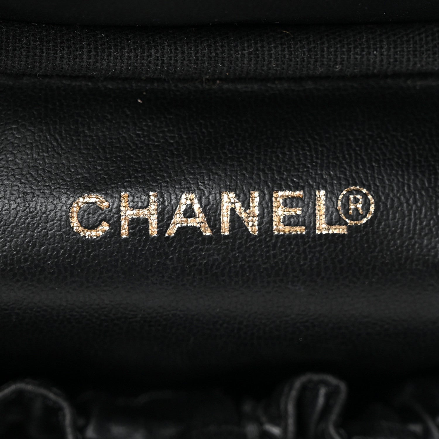 Chanel Caviar Vanity Cosmetic Case Black 6 of 11