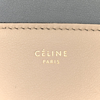 Celine Shiny Smooth Calfskin Medium Frame Shoulder Bag Grege Storm 6 of 10