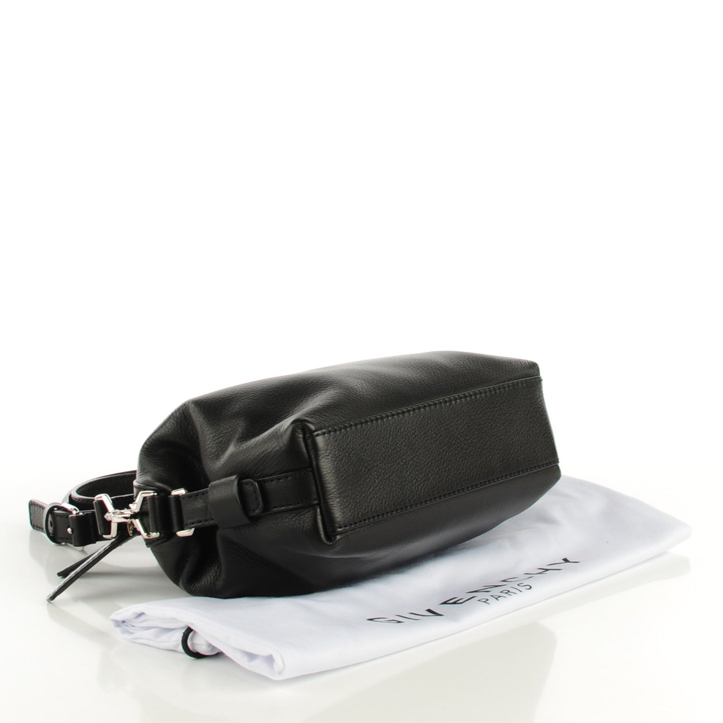 Waxed Calfskin Micro Nightingale Black