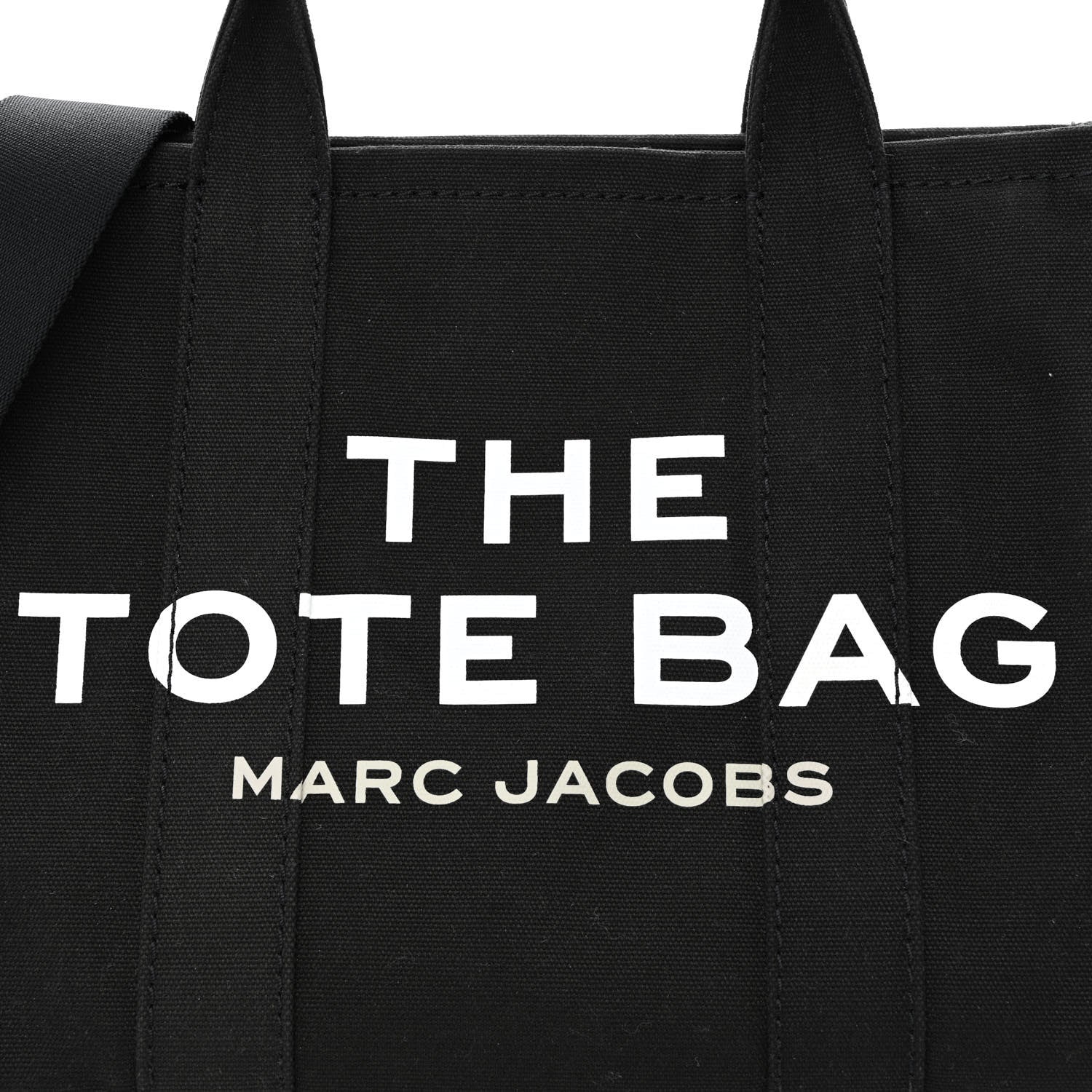 Marc Jacobs Cotton Canvas Medium The Tote Black 8 of 10