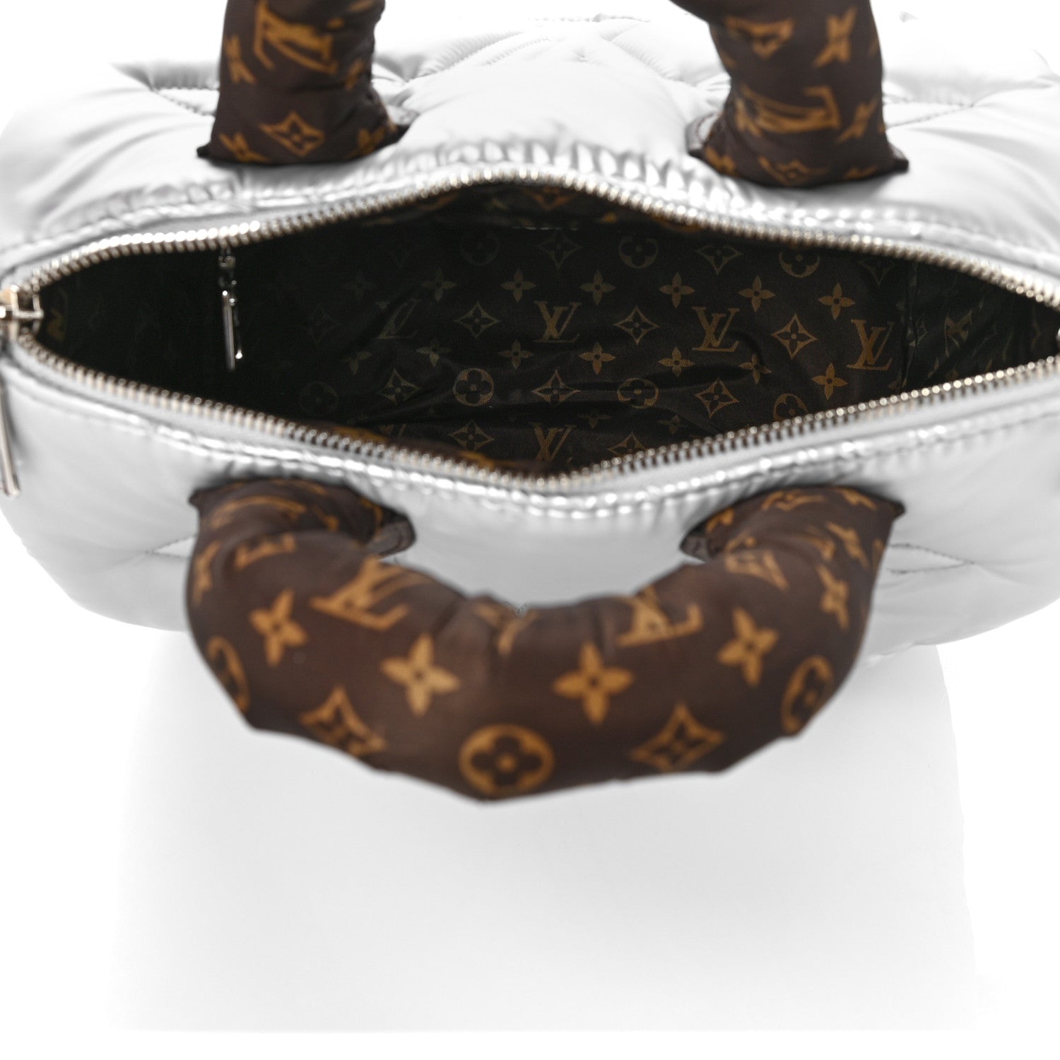 Louis Vuitton Econyl Mini Monogram Pillow Speedy Bandouliere 25 Silver 5 of 8