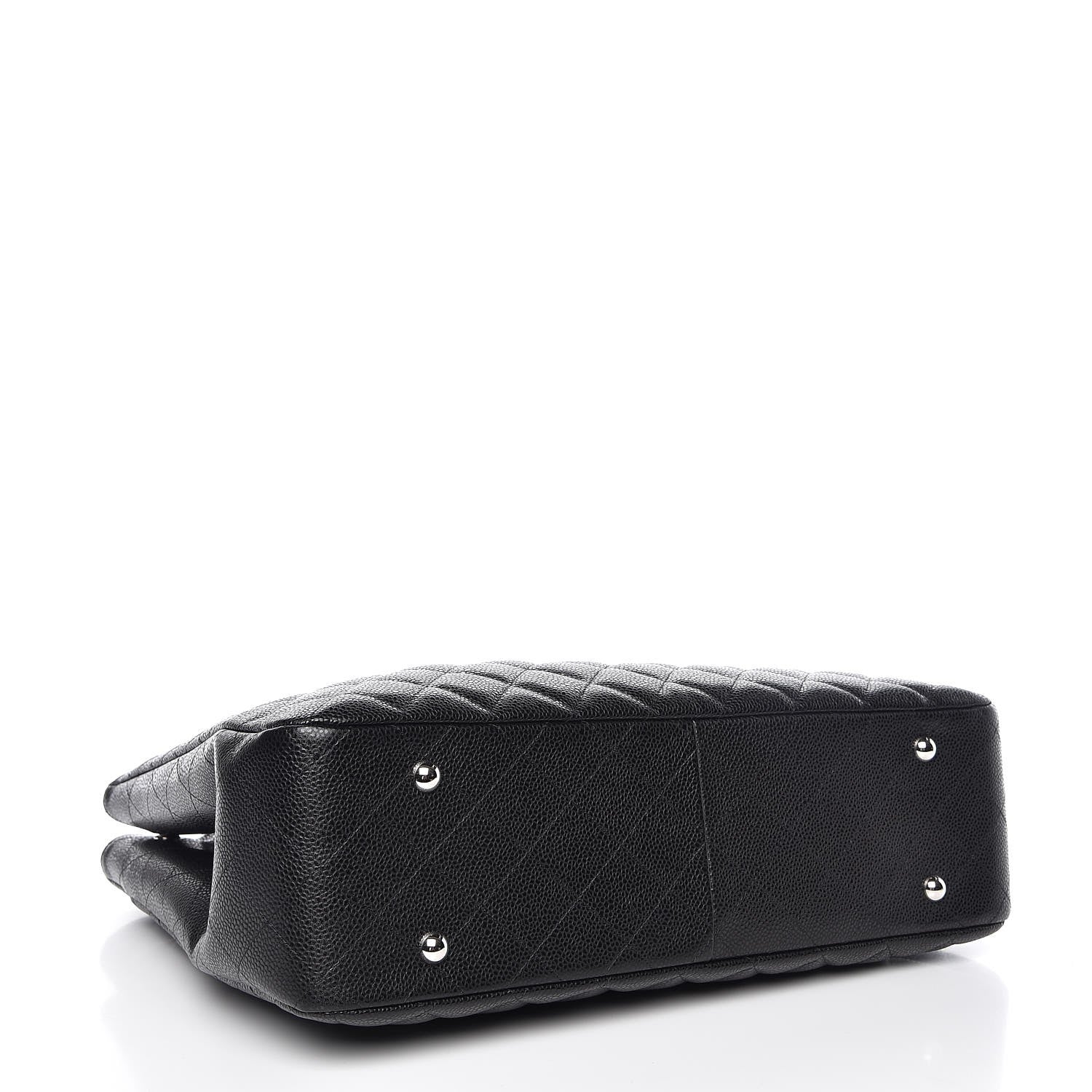 Chanel Calfskin Quilted Timeless Tote Black 4 of 8