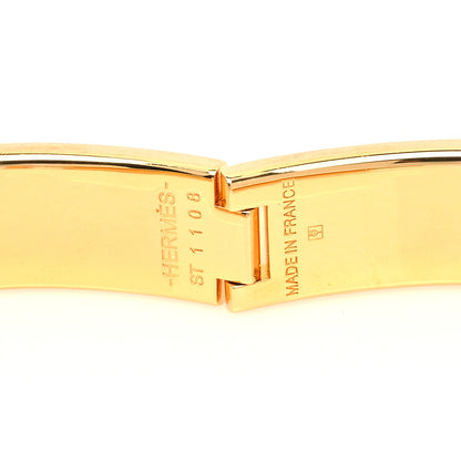 Hermes Enamel Narrow Clic Clac H Bracelet PM Bleu Azure 6 of 6