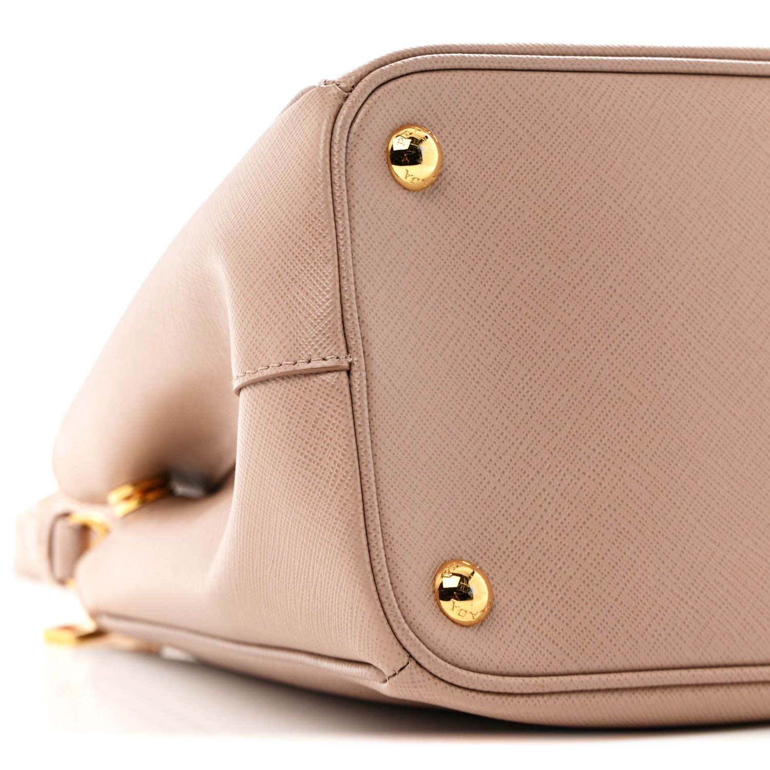 Prada Saffiano Small Galleria Double Zip Tote Cammeo 9 of 12