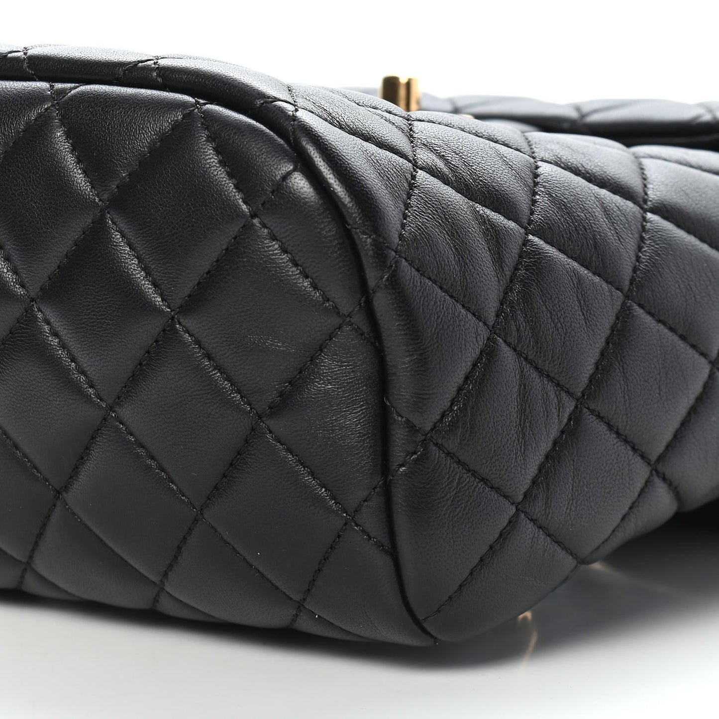Lambskin Quilted Mini Urban Spirit Backpack Black