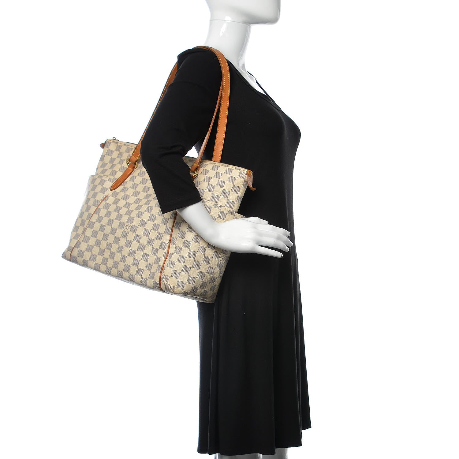 Louis Vuitton Damier Azur Totally MM 2 of 16