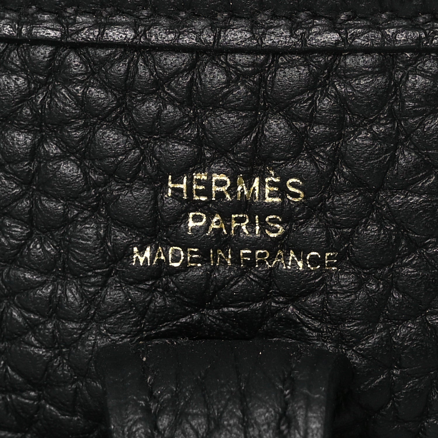 Hermes Taurillon Clemence Evelyne TPM Black 6 of 12