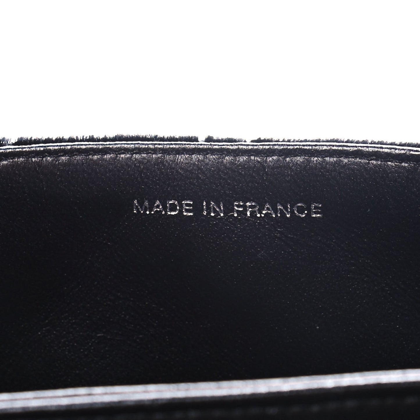 Velvet Quilted Shoulder Bag Black