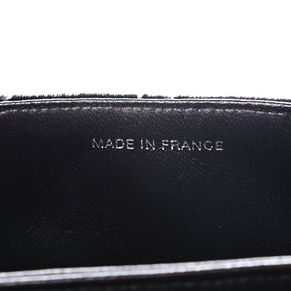 Chanel Velvet Quilted Shoulder Bag Black 7 of 12