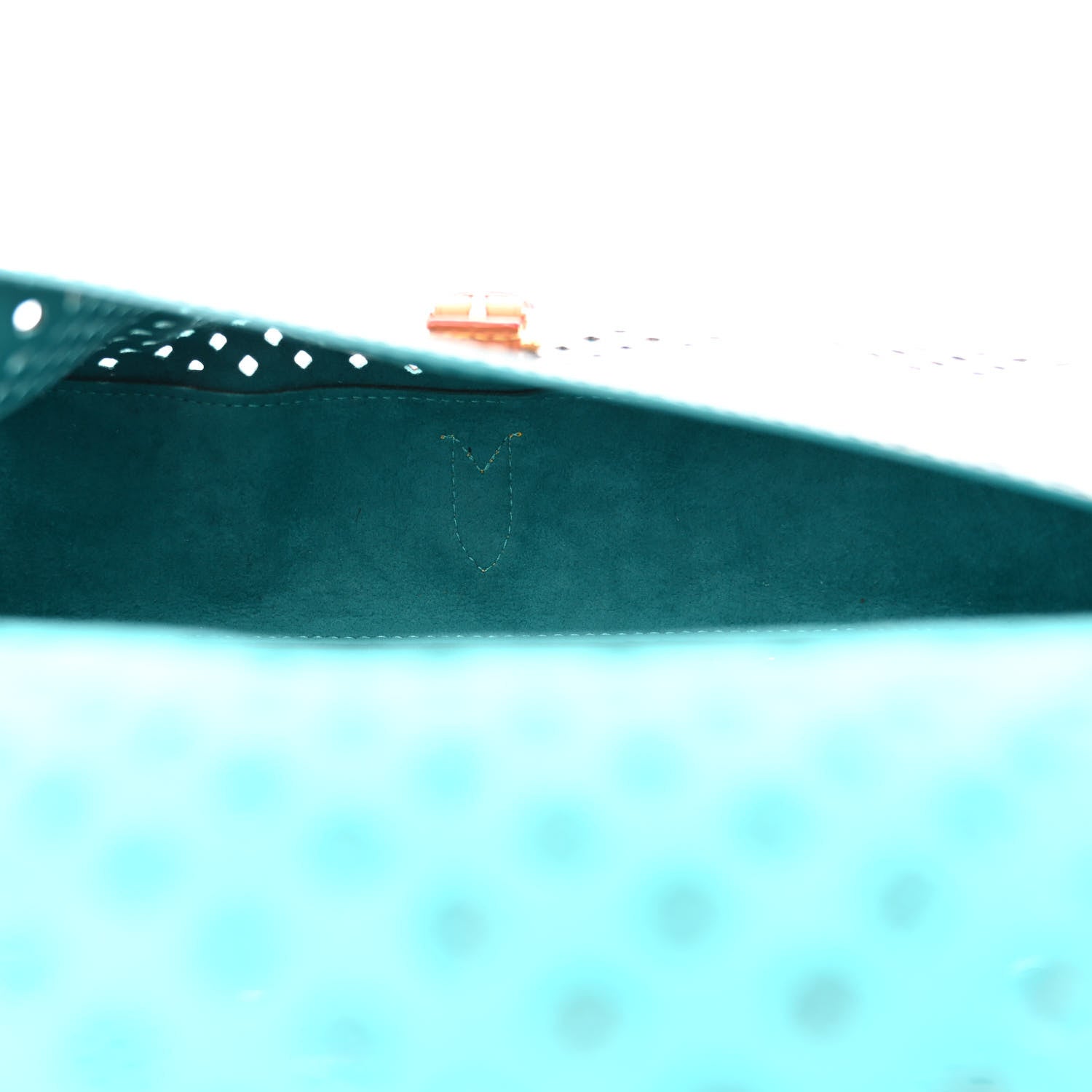 Louis Vuitton Monogram SC Flore Saumur Teal 6 of 10