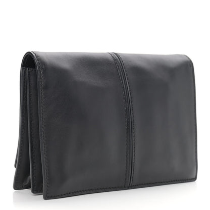 Valentino Garavani Vitello My Own Code Clutch Black 3 of 8