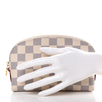 Louis Vuitton Damier Azur Cosmetic Pouch 2 of 7